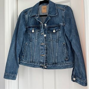 Gap jean jacket, Petite Medium